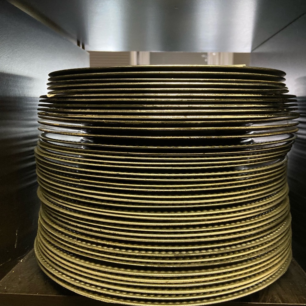 Silver Charger Plates